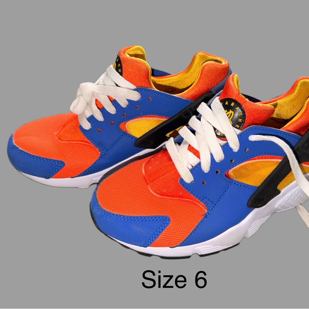 Nike Huarache Run Grade School Hyper - Picture 2 of 3